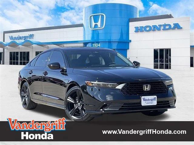 new 2025 Honda Accord Hybrid car, priced at $36,470