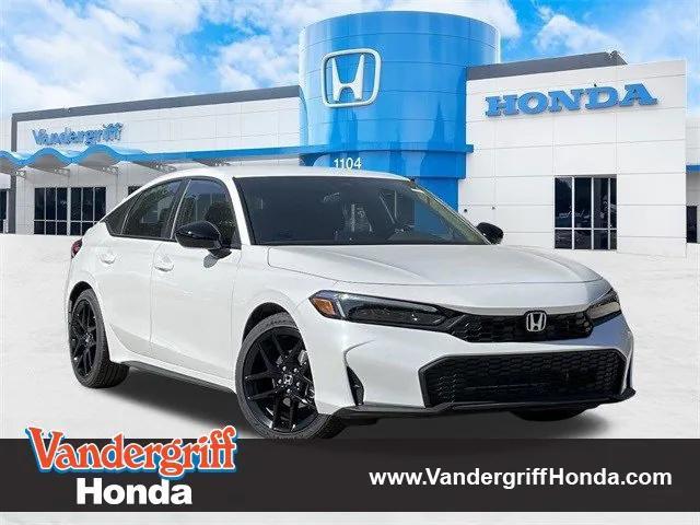 new 2025 Honda Civic car, priced at $29,055