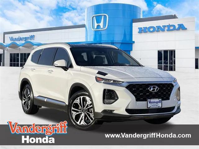 used 2019 Hyundai Santa Fe car, priced at $21,875