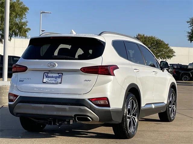 used 2019 Hyundai Santa Fe car, priced at $21,875