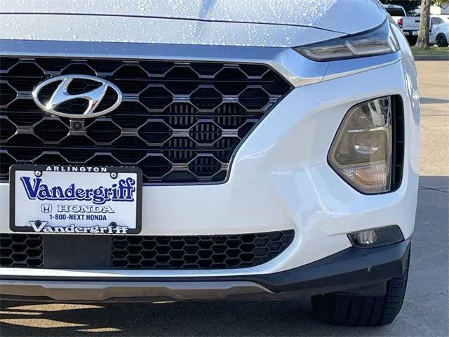 used 2019 Hyundai Santa Fe car, priced at $21,875