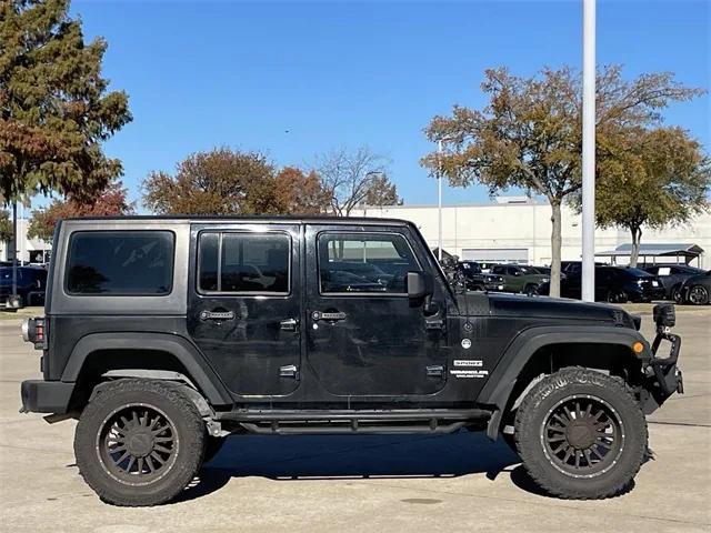 used 2013 Jeep Wrangler Unlimited car, priced at $15,498