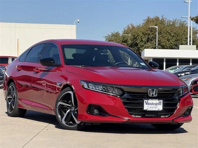 used 2021 Honda Accord car, priced at $24,498