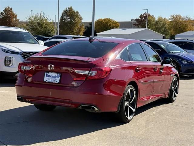 used 2021 Honda Accord car, priced at $24,498