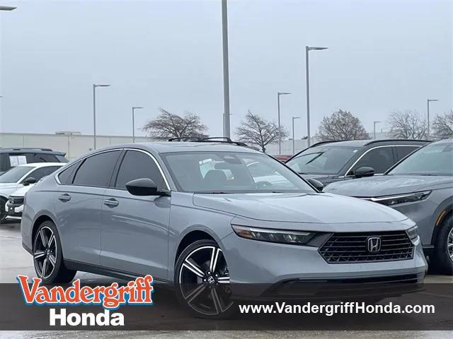 used 2023 Honda Accord Hybrid car, priced at $25,864