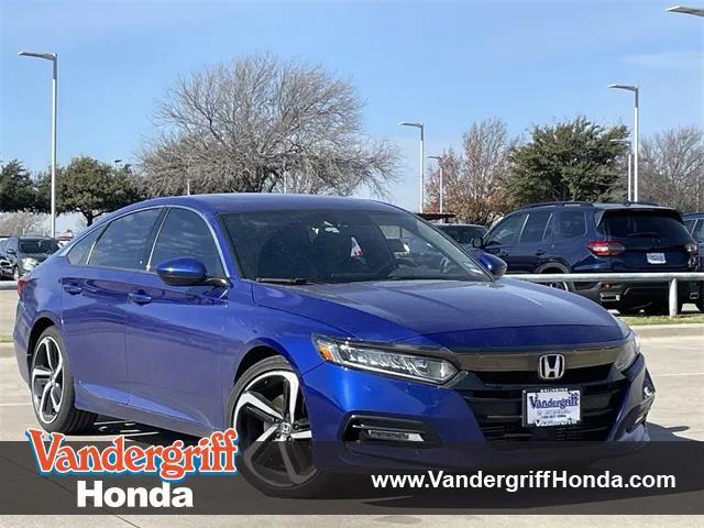 used 2020 Honda Accord car, priced at $22,134