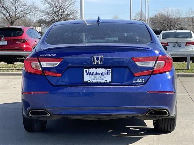 used 2020 Honda Accord car, priced at $22,134