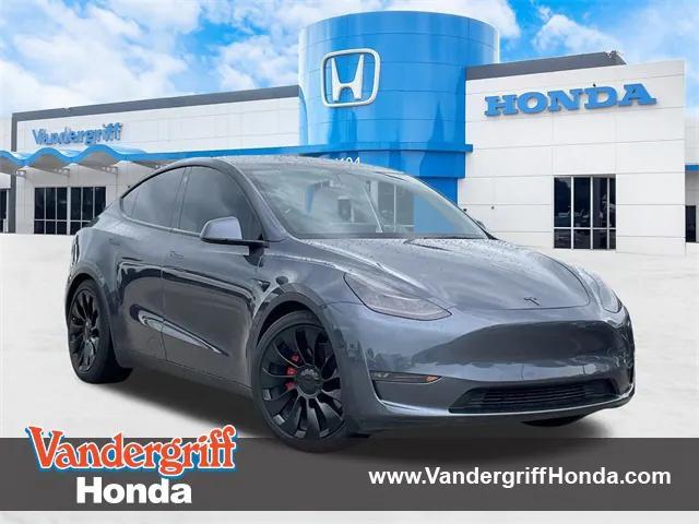 used 2021 Tesla Model Y car, priced at $29,891