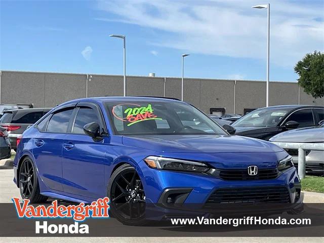 used 2024 Honda Civic car, priced at $24,944