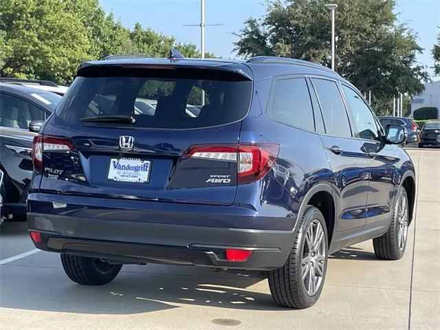 used 2022 Honda Pilot car, priced at $26,638