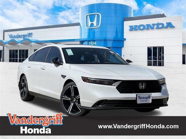 new 2025 Honda Accord Hybrid car, priced at $31,938
