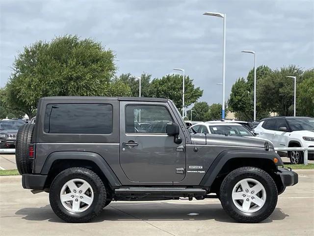 used 2018 Jeep Wrangler JK car, priced at $19,855