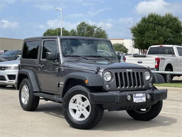 used 2018 Jeep Wrangler JK car, priced at $19,855