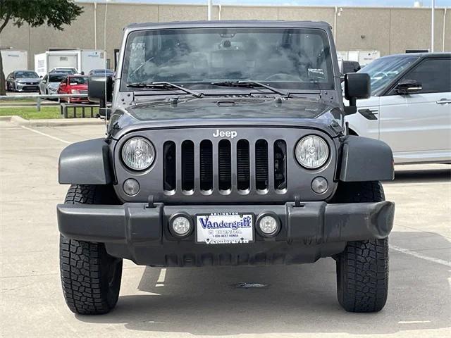 used 2018 Jeep Wrangler JK car, priced at $19,855