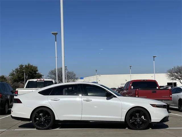 used 2023 Honda Accord Hybrid car, priced at $27,899