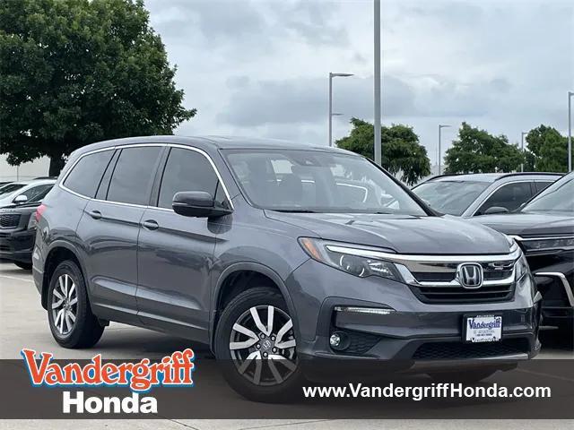 used 2021 Honda Pilot car, priced at $28,595