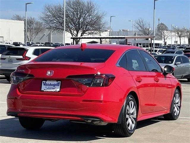 new 2026 Honda Civic car, priced at $24,154