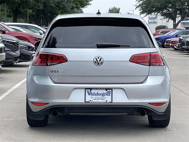 used 2017 Volkswagen Golf GTI car, priced at $15,529