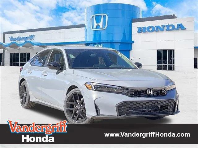 new 2025 Honda Civic car, priced at $29,055