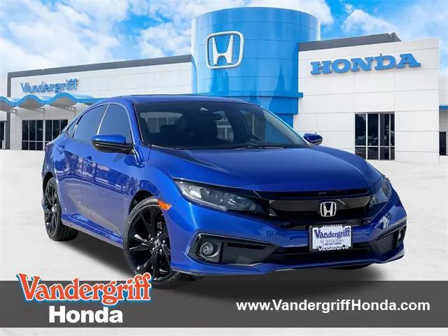 used 2021 Honda Civic car, priced at $20,049