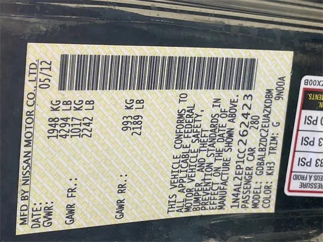 used 2012 Nissan Altima car, priced at $5,321