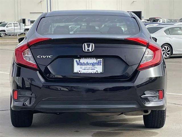 used 2018 Honda Civic car, priced at $13,695