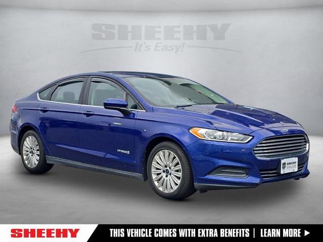 used 2016 Ford Fusion Hybrid car, priced at $11,481