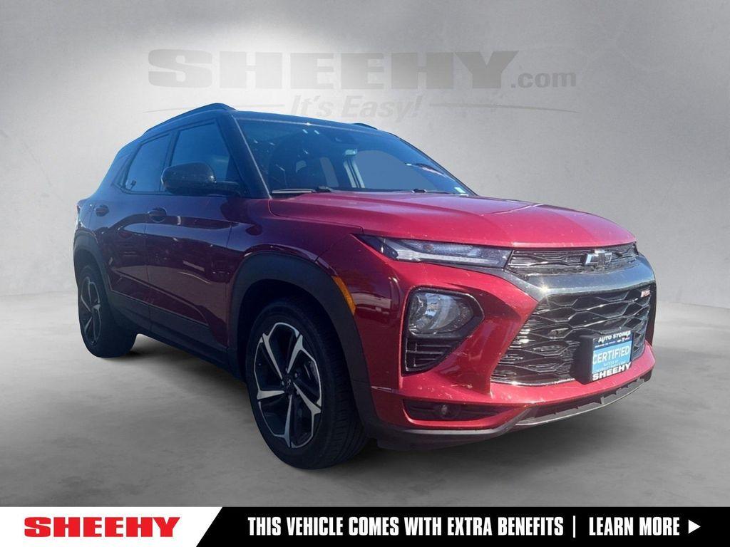 used 2021 Chevrolet TrailBlazer car, priced at $17,981