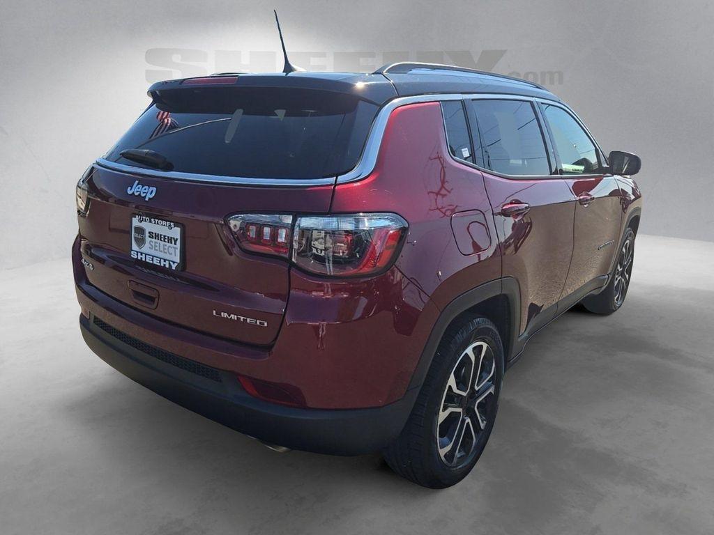 used 2022 Jeep Compass car, priced at $17,481