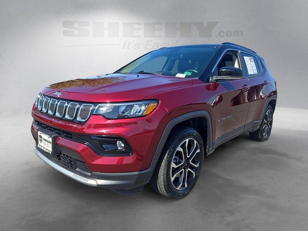 used 2022 Jeep Compass car, priced at $17,481