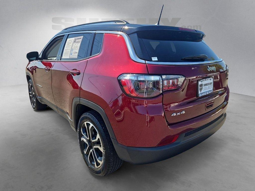 used 2022 Jeep Compass car, priced at $17,481