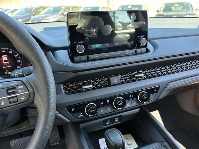 new 2025 Honda Accord car, priced at $31,569
