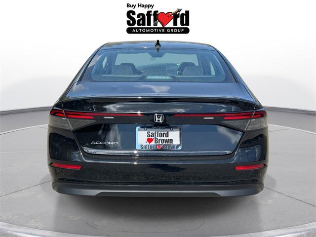new 2025 Honda Accord car, priced at $29,552