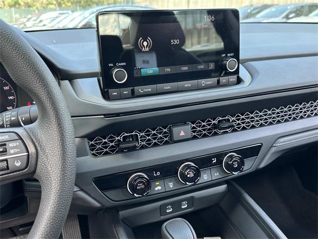 new 2025 Honda Accord car, priced at $29,552