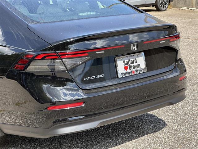 new 2025 Honda Accord car, priced at $29,552