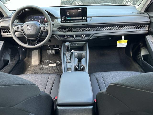 new 2025 Honda Accord car, priced at $29,552