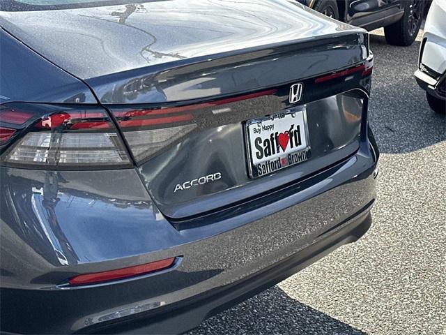 new 2025 Honda Accord car, priced at $29,597