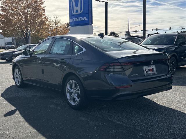 new 2025 Honda Accord car, priced at $29,597