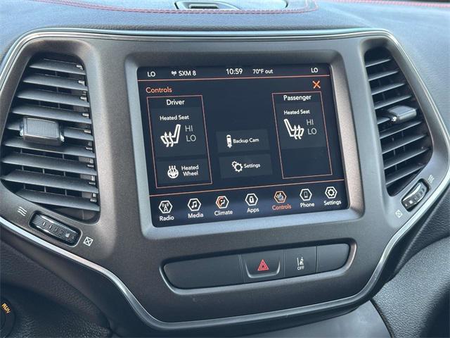 used 2022 Jeep Cherokee car, priced at $23,249