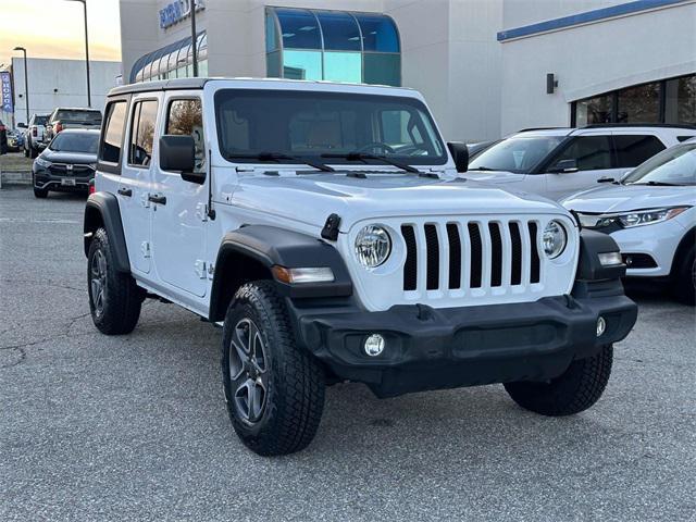 used 2021 Jeep Wrangler Unlimited car, priced at $26,499