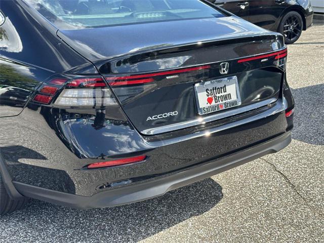 new 2025 Honda Accord car, priced at $29,552