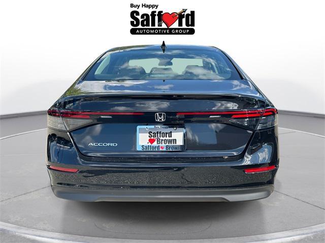 new 2025 Honda Accord car, priced at $29,552