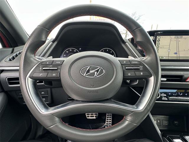 used 2021 Hyundai Sonata car, priced at $21,400