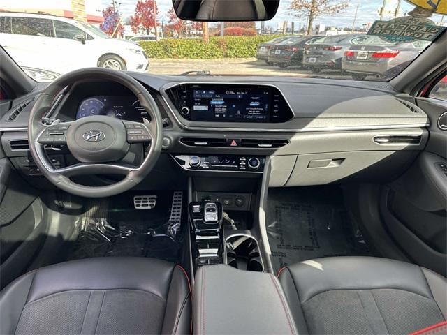 used 2021 Hyundai Sonata car, priced at $21,400