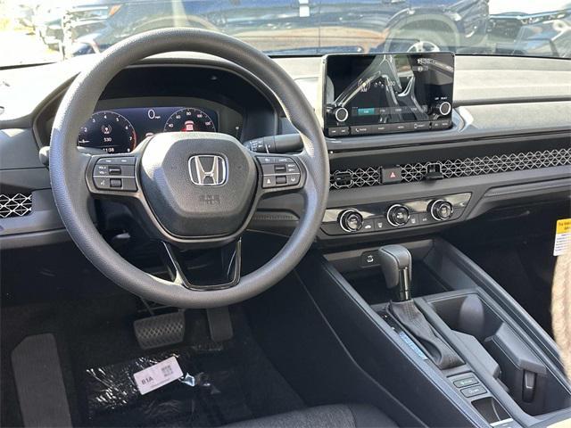 new 2025 Honda Accord car, priced at $29,597