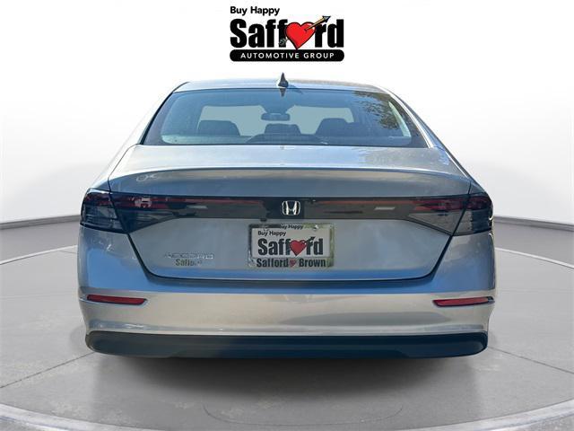 new 2025 Honda Accord car, priced at $29,597