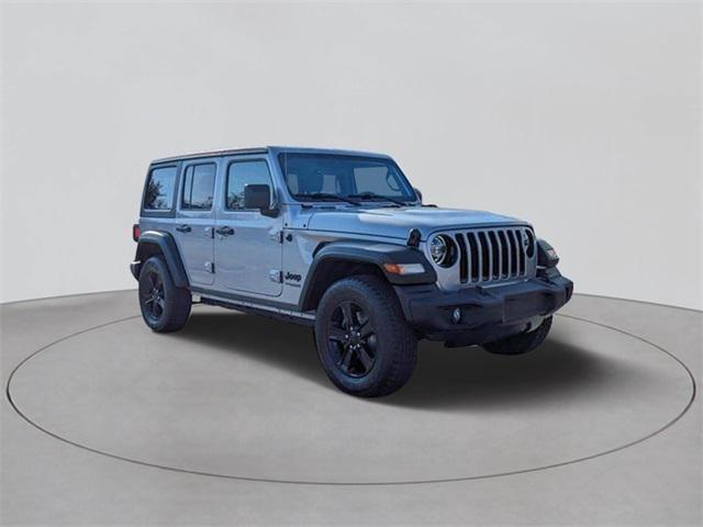 used 2021 Jeep Wrangler Unlimited car, priced at $28,100