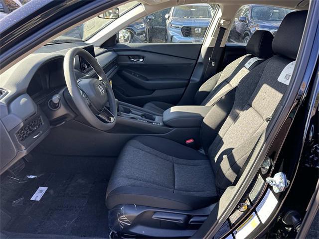 new 2025 Honda Accord car, priced at $29,597