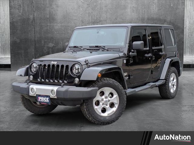used 2014 Jeep Wrangler Unlimited car, priced at $17,497