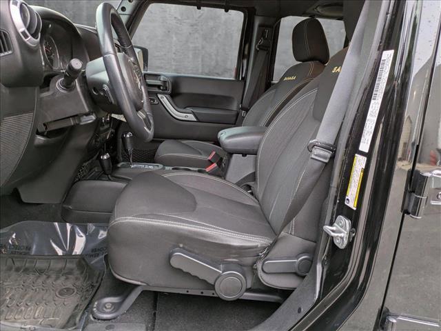 used 2014 Jeep Wrangler Unlimited car, priced at $17,497